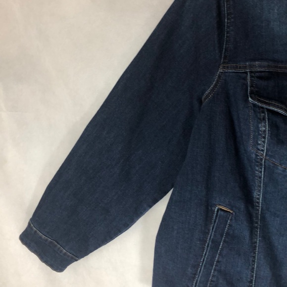 NWT = CHAPS JEANS JACKET, Size 2X . - Picture 6 of 8